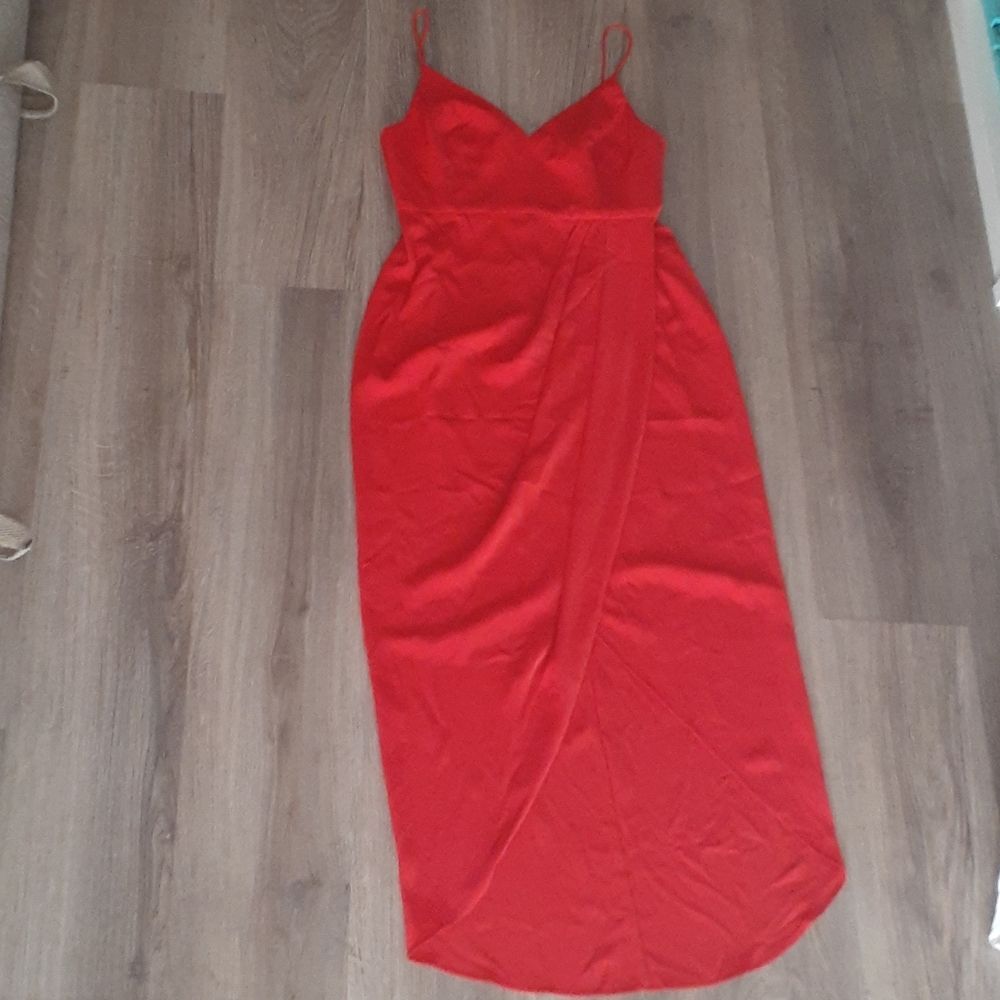 Long Red Dress Size 8